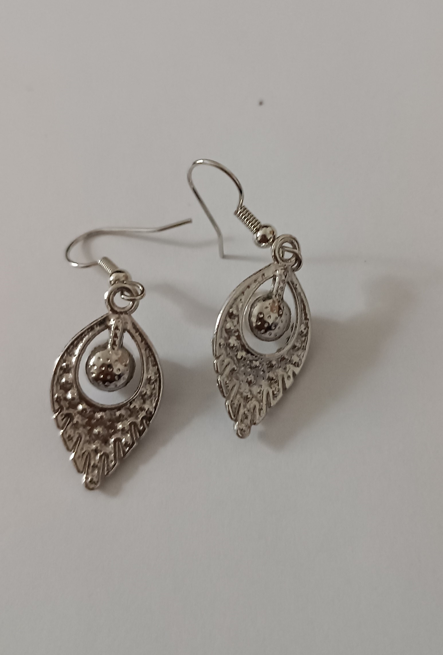 Boucles d'oreilles perle et strass