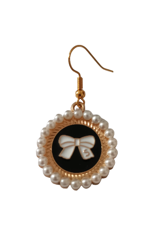 Parure Collier et Boucles d'Oreilles Nœud papillon