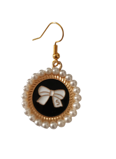 Parure Collier et Boucles d'Oreilles Nœud papillon