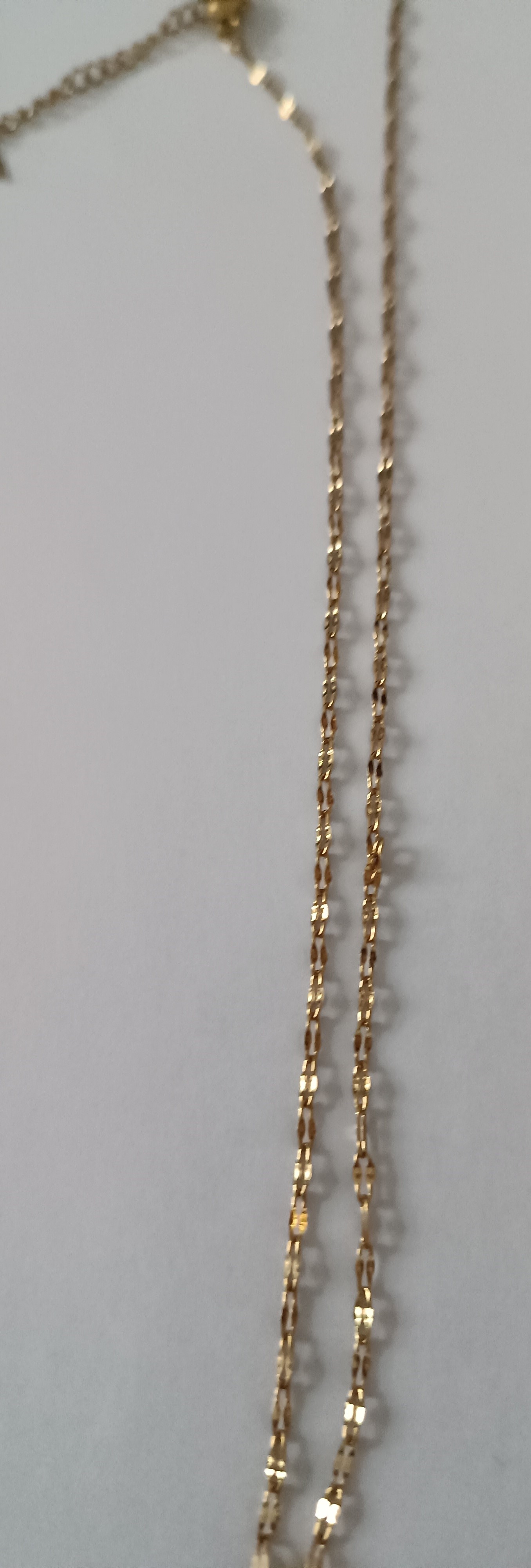 Collier chat avec strass en acier inoxydable