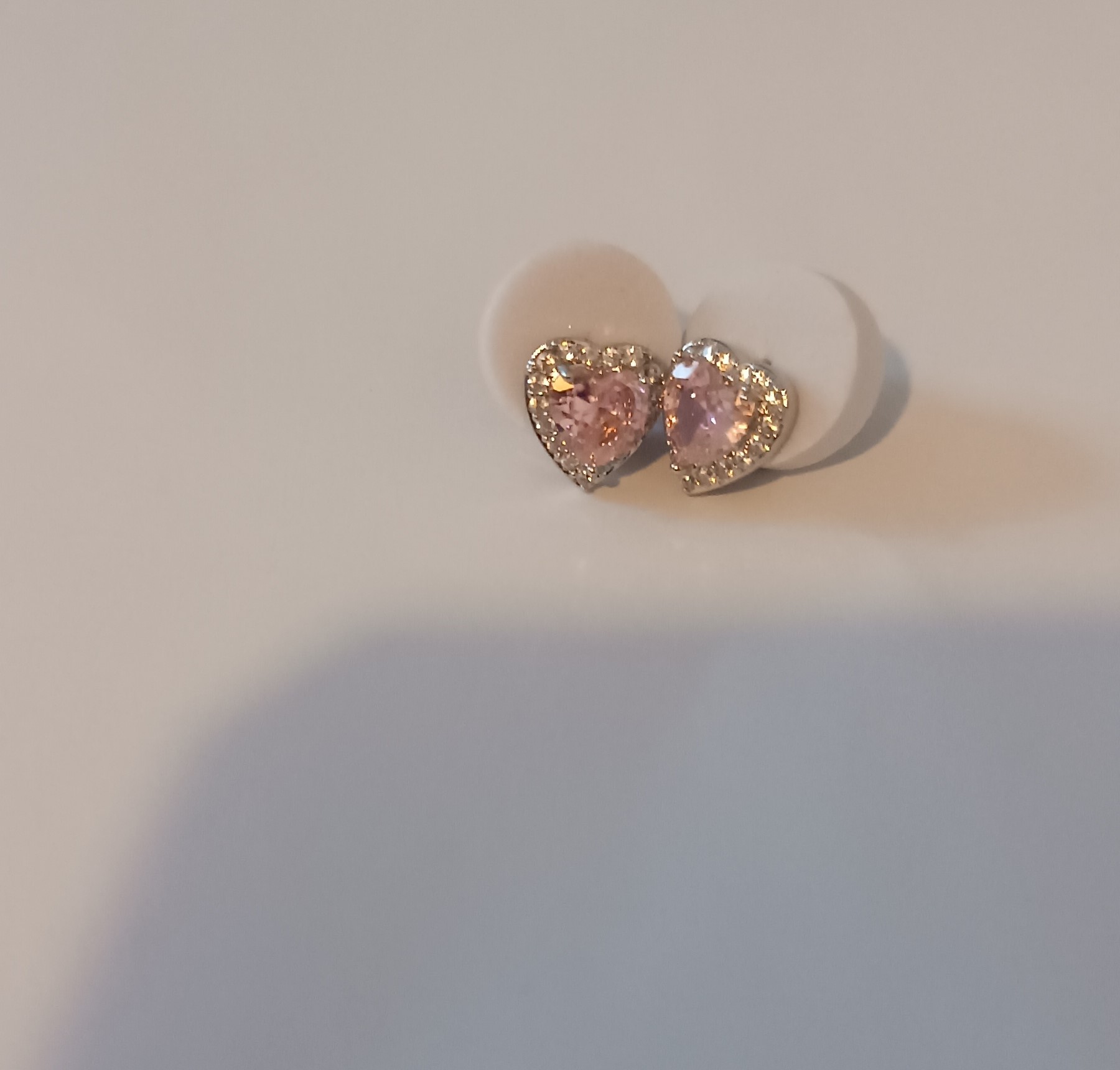 Boucles d'oreilles coeur en métal