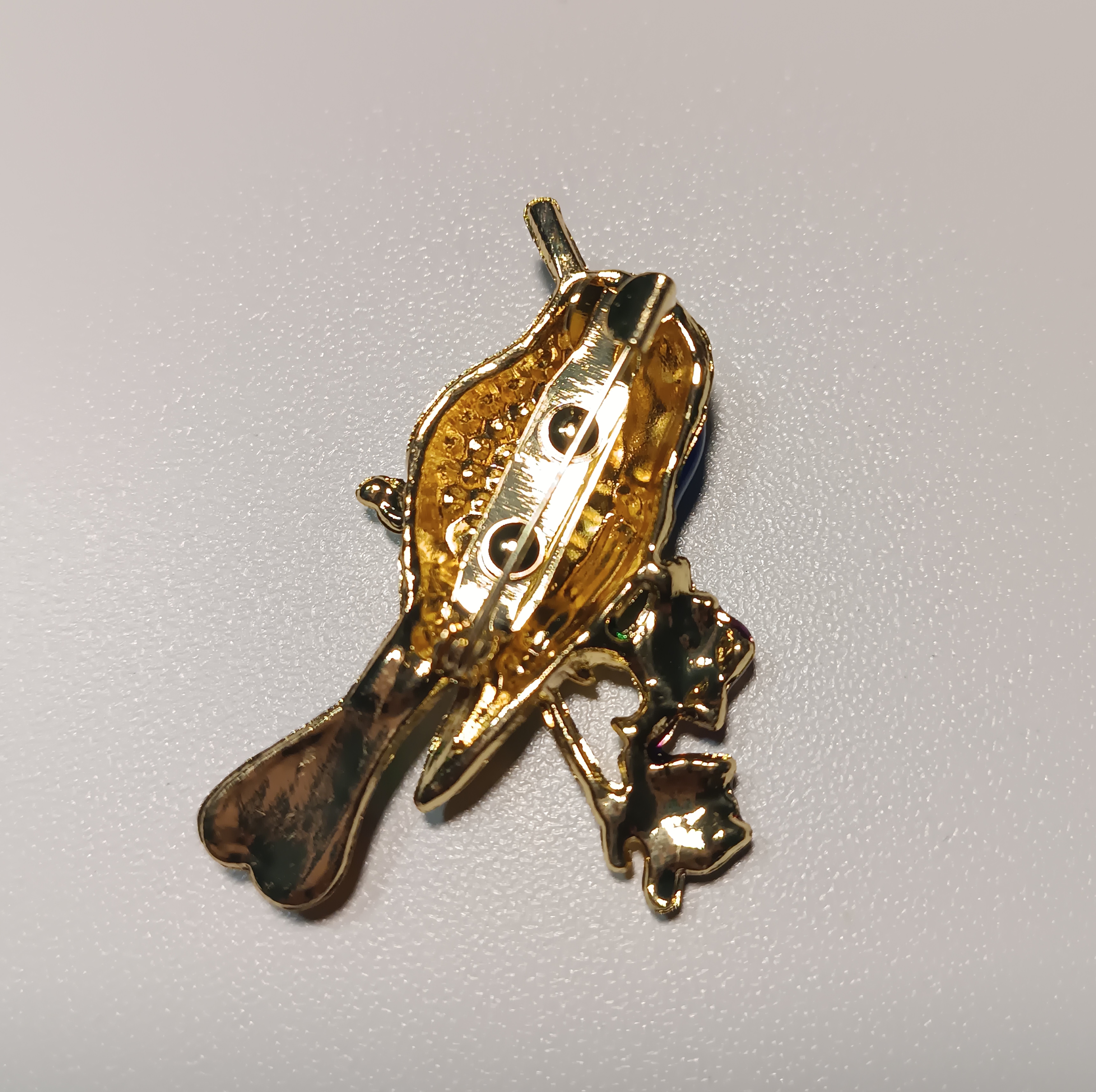 Broche Colibri avec strass