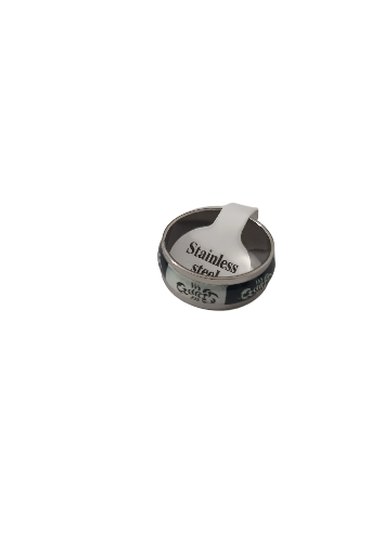 Bague Acier Inoxydable motif scorpion