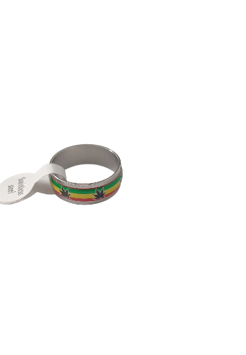 Bague Acier inoxydable Rasta
