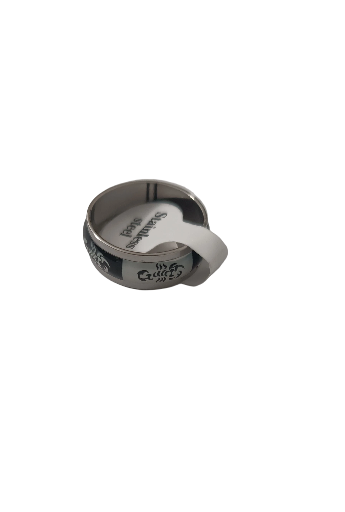 Bague Acier Inoxydable motif scorpion
