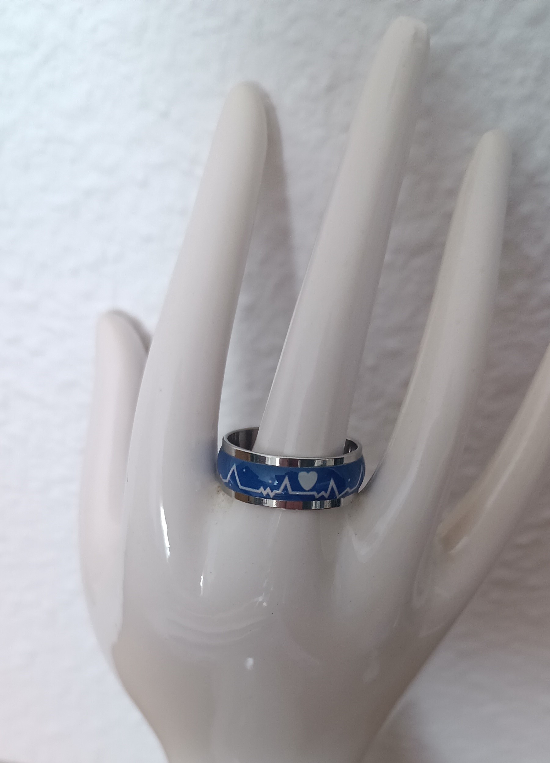 Bague Acier Inoxydable ECG