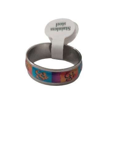 Bague Om acier inoxydable