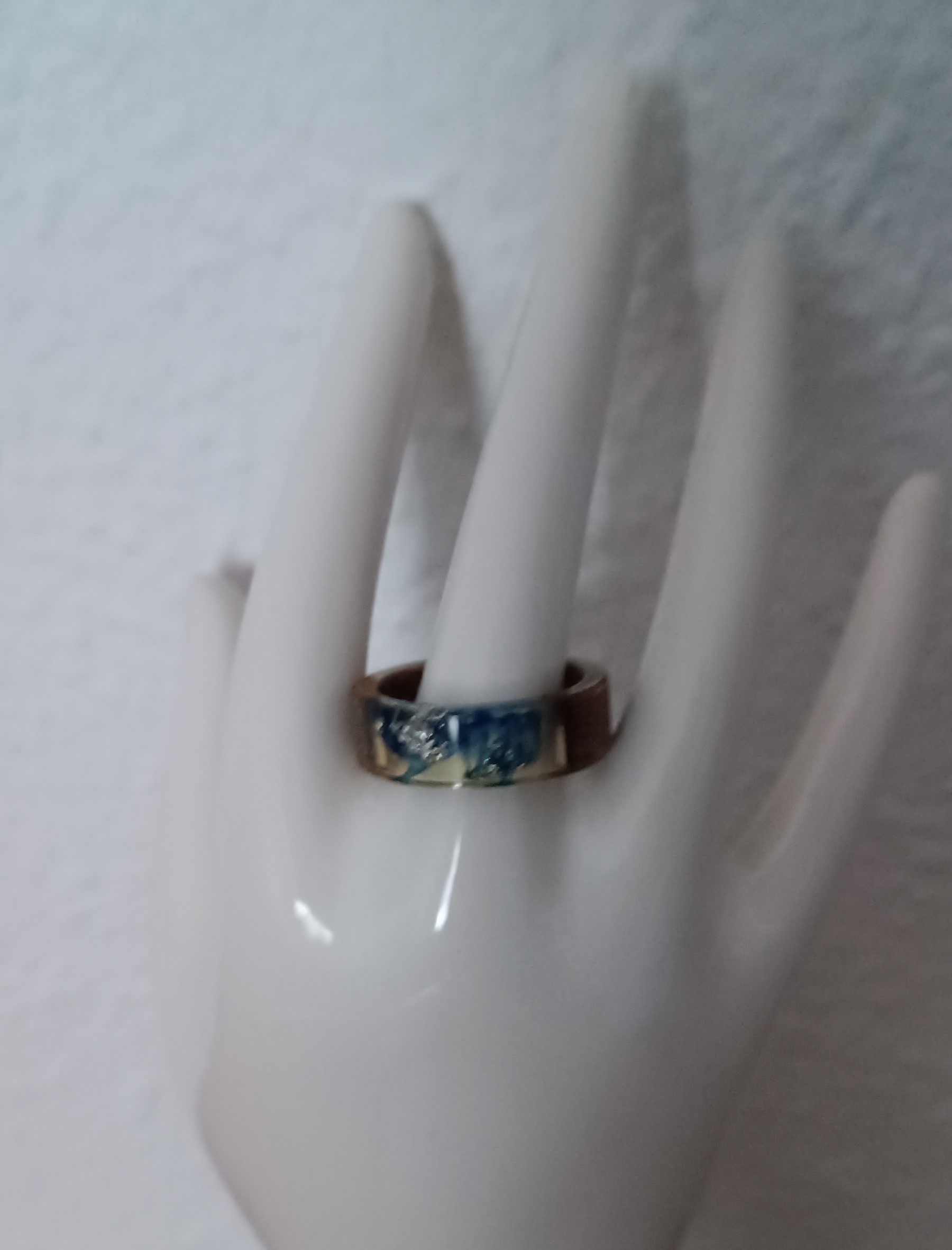 Bague en résine