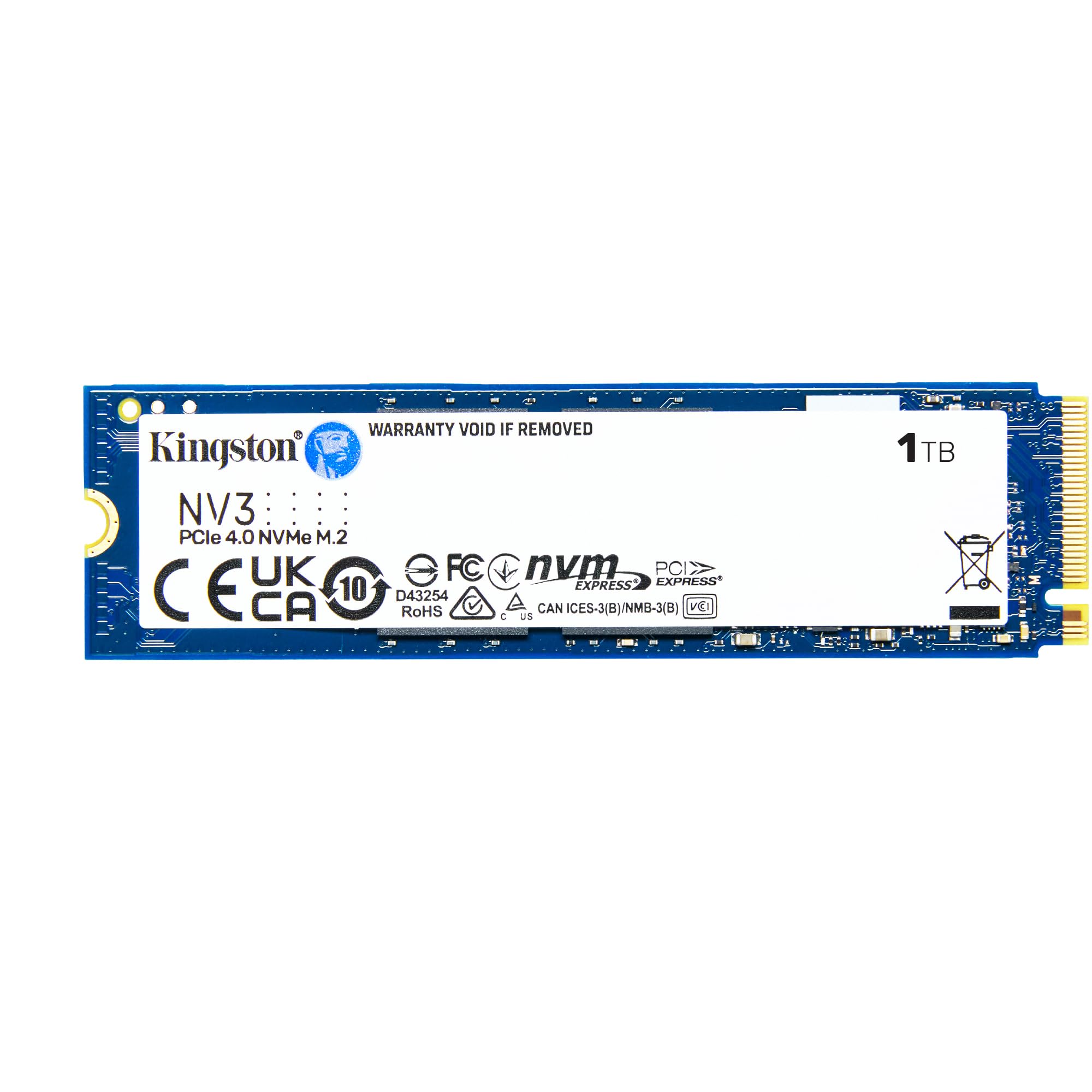 Kingston NV3 M.2 NVMe SSD (1TB)