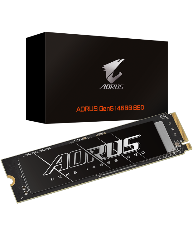 Gigabyte Aorus Gen5 14000 M.2 SSD (2TB)