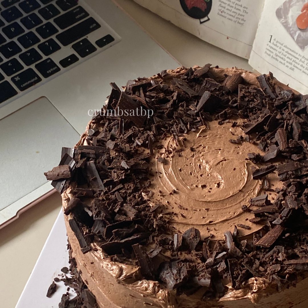 Crumbs Atbp's Triple Chocolate Cake