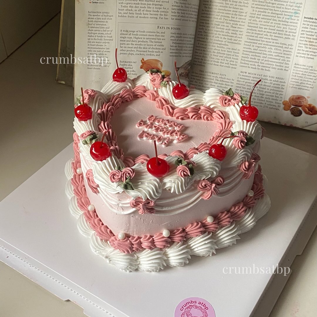 Cherry Vintage Cake