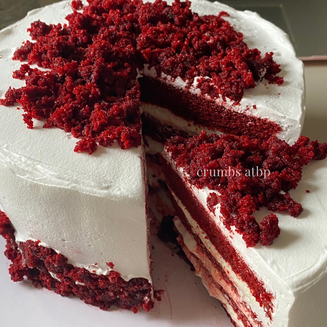 Crumbs Atbp's Red Velvet Cake