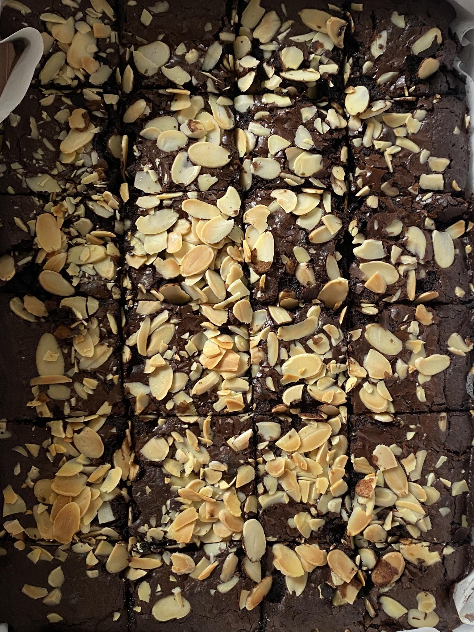 Almond Chocolate Brownies