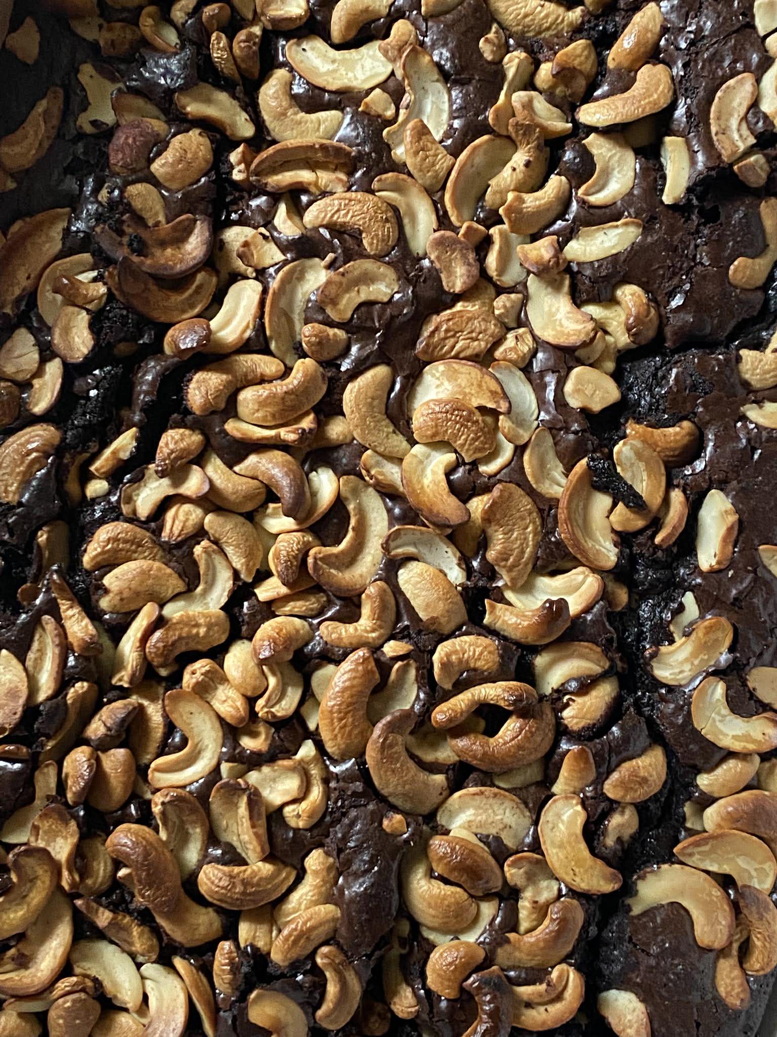 Cashew Chocolate Brownies