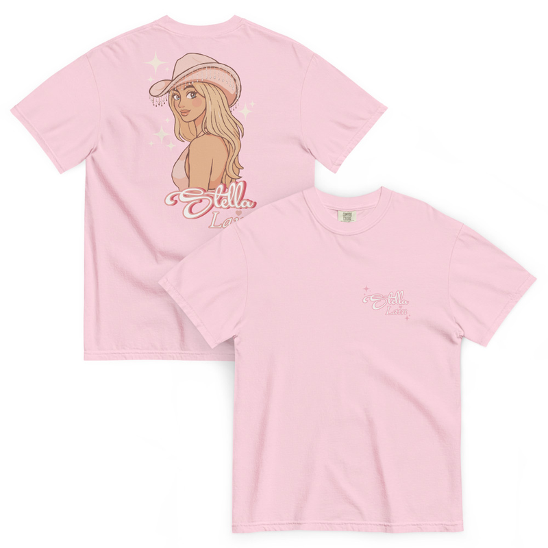 Classic Tee - Stella Lain Font Back Artwork 