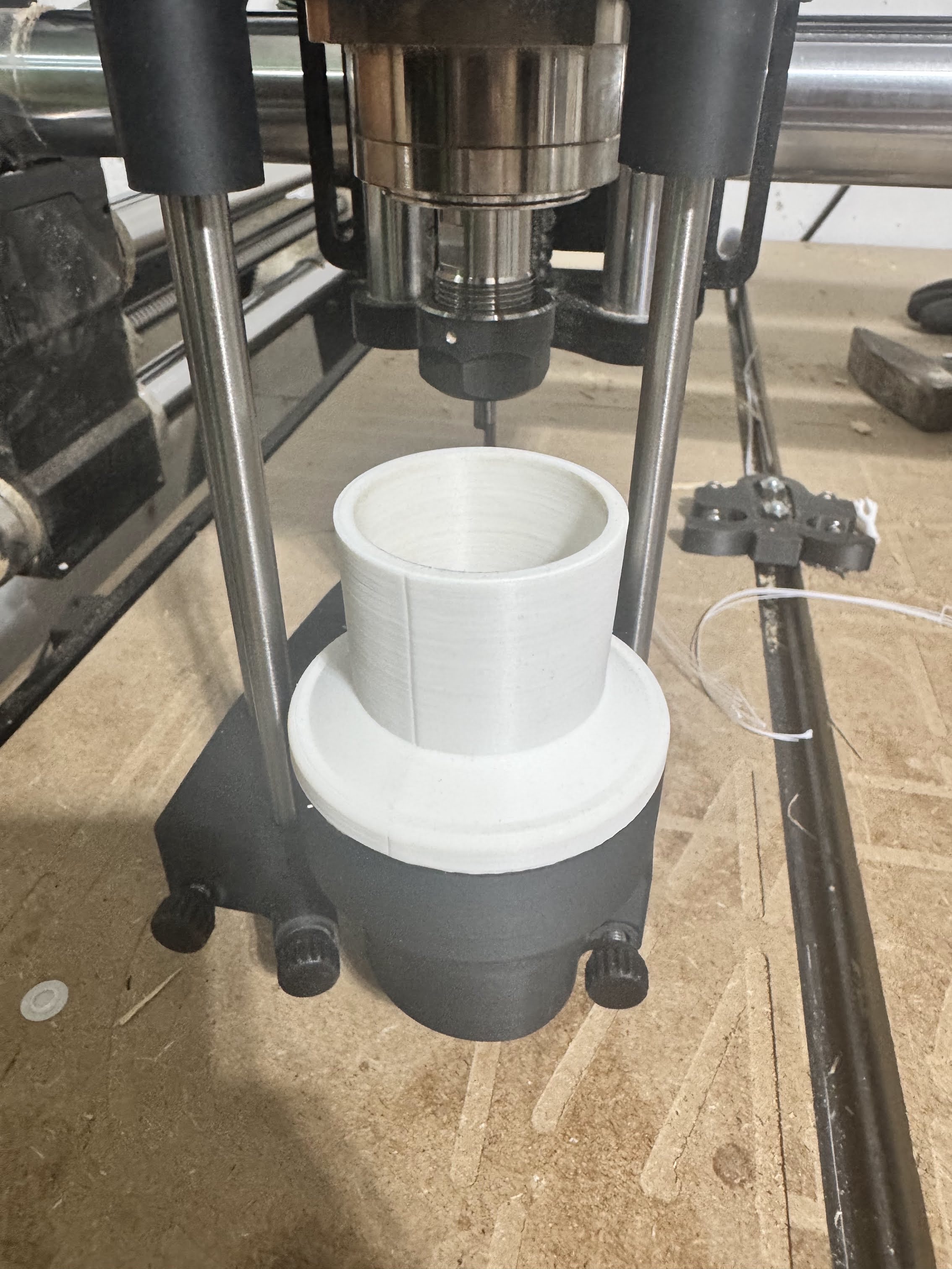 CNC dust boot for 80mm spindles