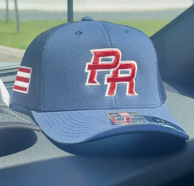 PR Embroidered Baseball Cap