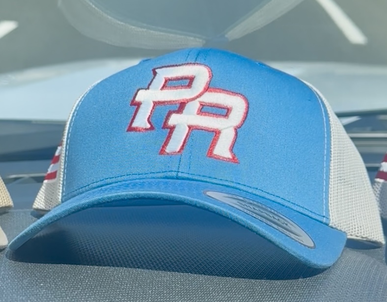 PR Blue Mesh Cap