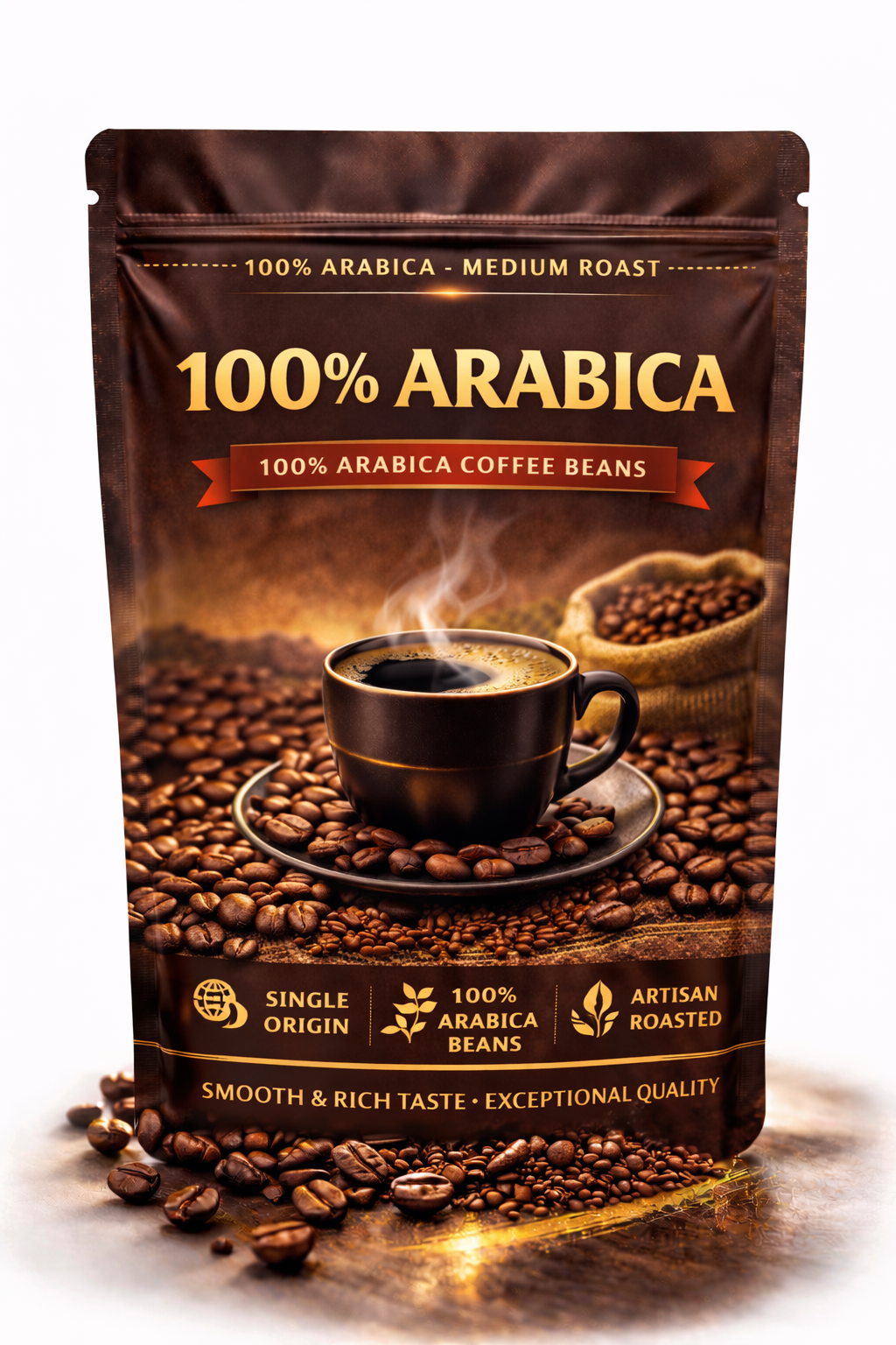 100% Arabica – Medium Roast