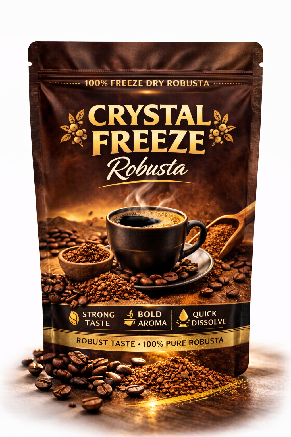 Crystal Freeze Robusta Coffee
