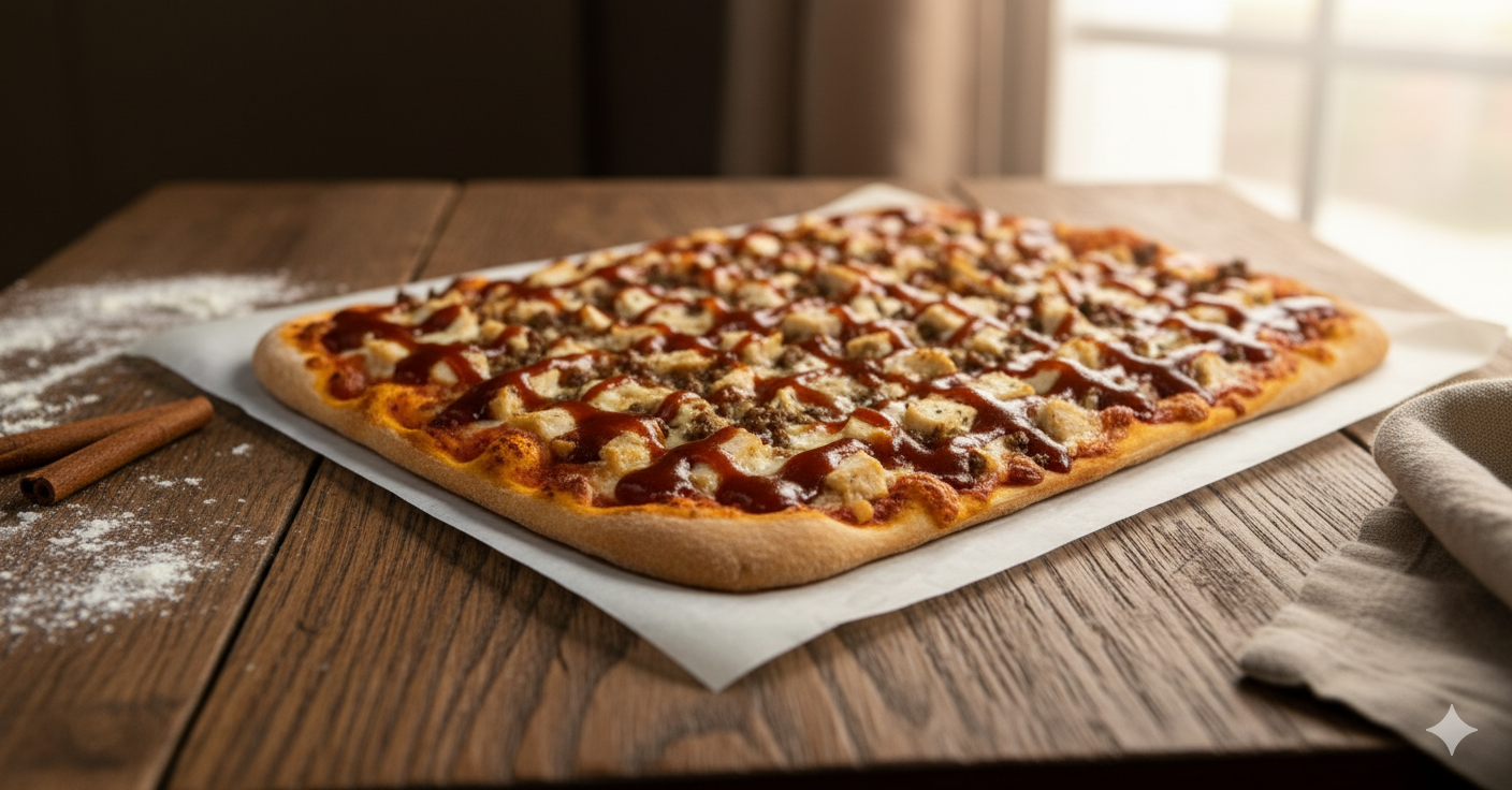 Pizza barbacoa artesanal