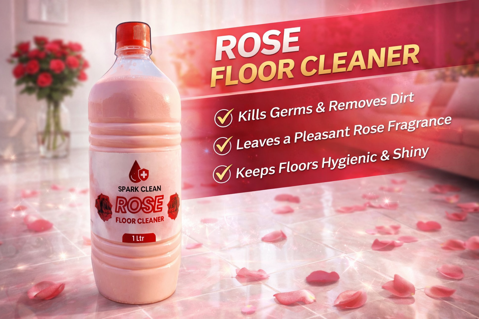 Rose Phenyl – 1 Litre