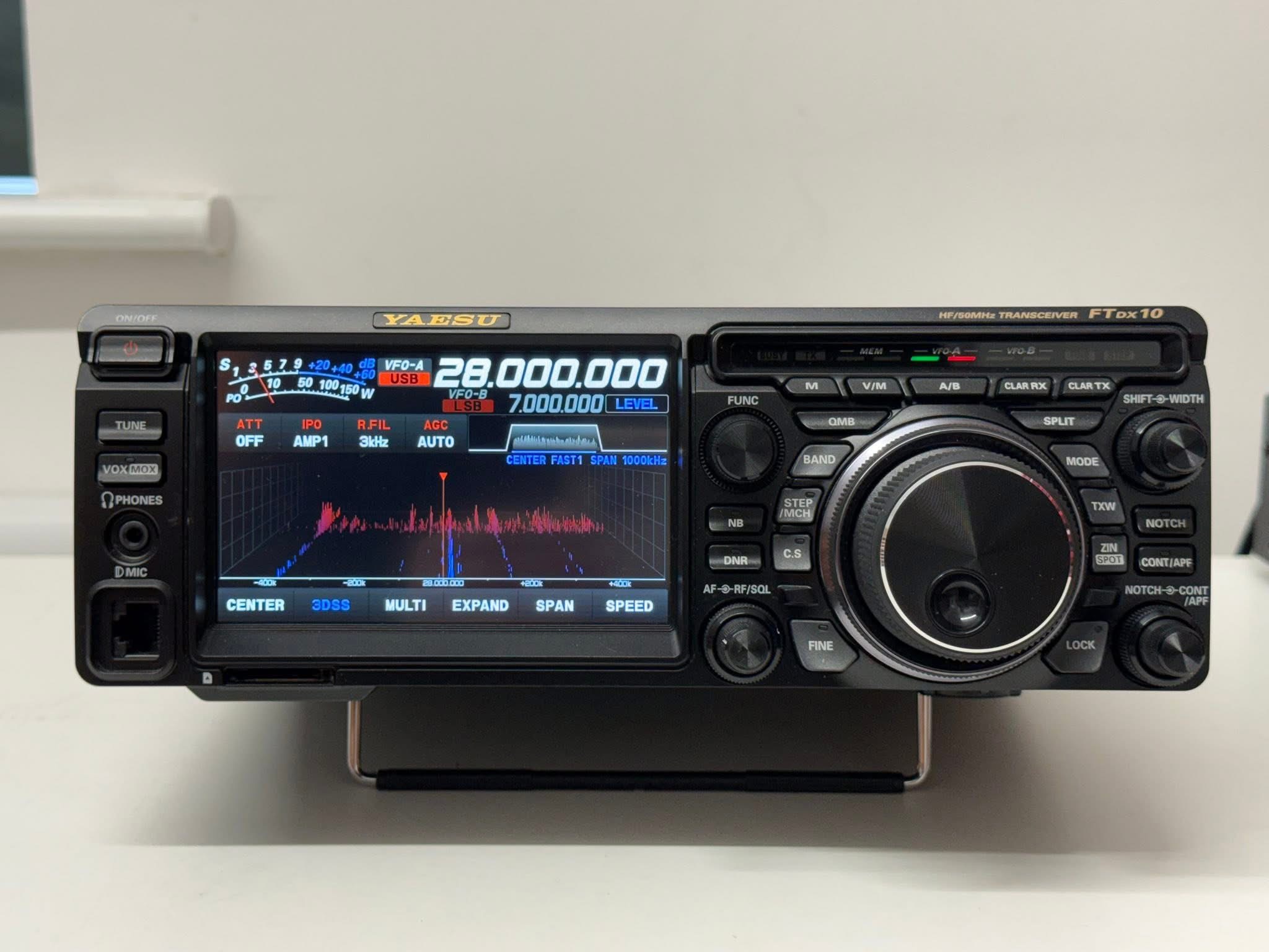 Yaesu FTDX10 HF/50MHz 