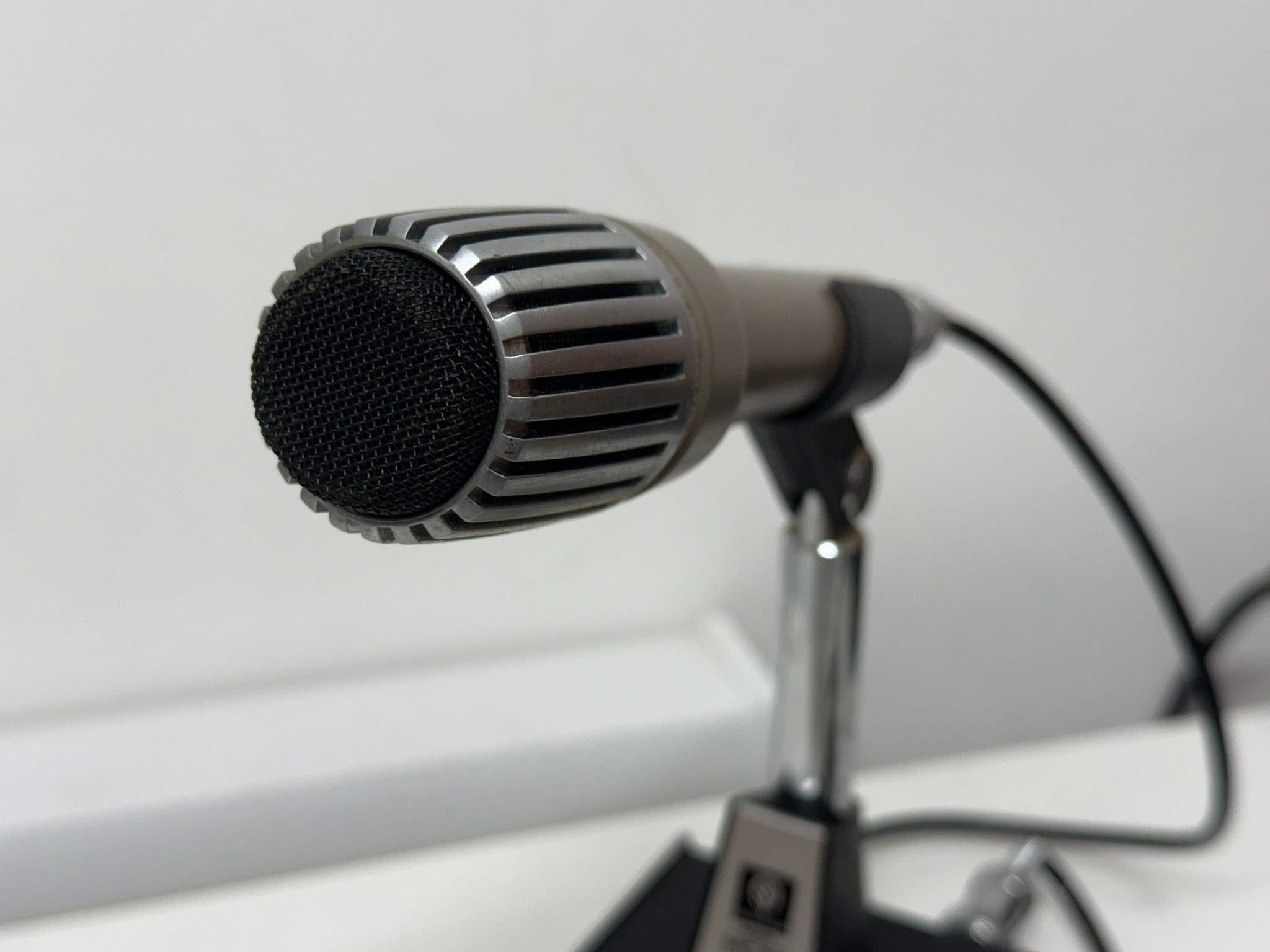 Vintage Desktop Microphone
