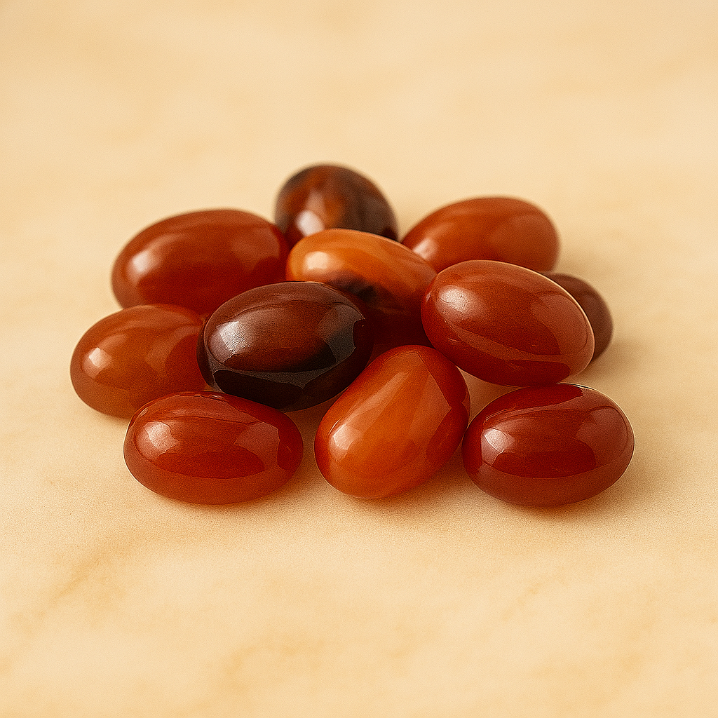 Yemeni Natural Aqeeq Oval Stone