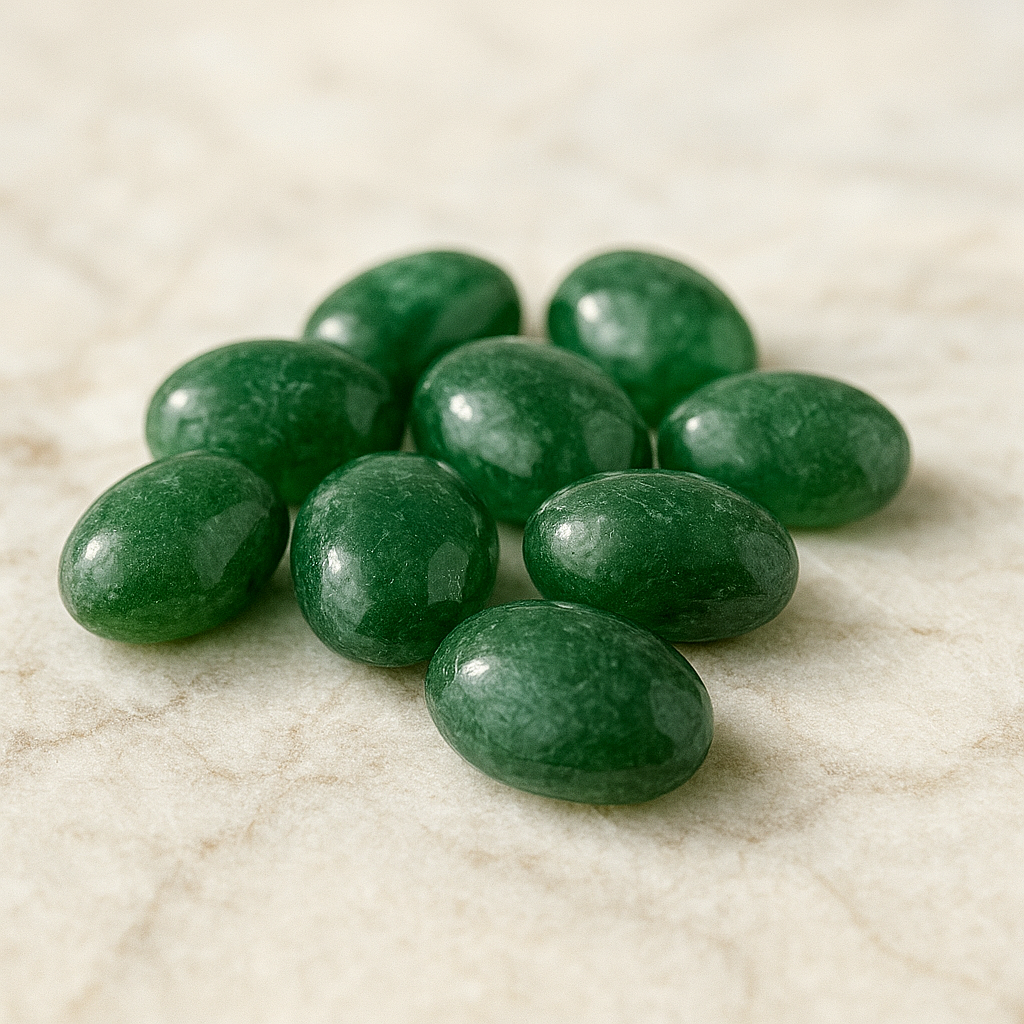 Green Agate Oval Stone