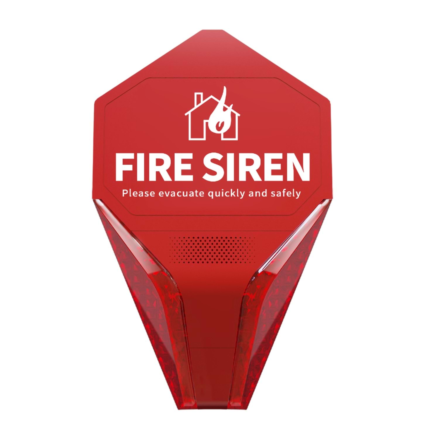 OPAX-WSRN-RED KABLOSUZ FLAŞÖRLÜ YANGIN ALARM SİRENİ (868MHZ) EN-54 SERTİFİKALI