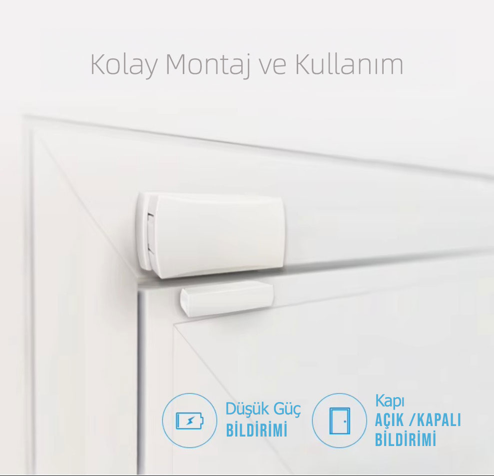 ARD-2005 KABLOSUZ MANYETİK KONTAK / KAPI PENCERE SENSÖRÜ