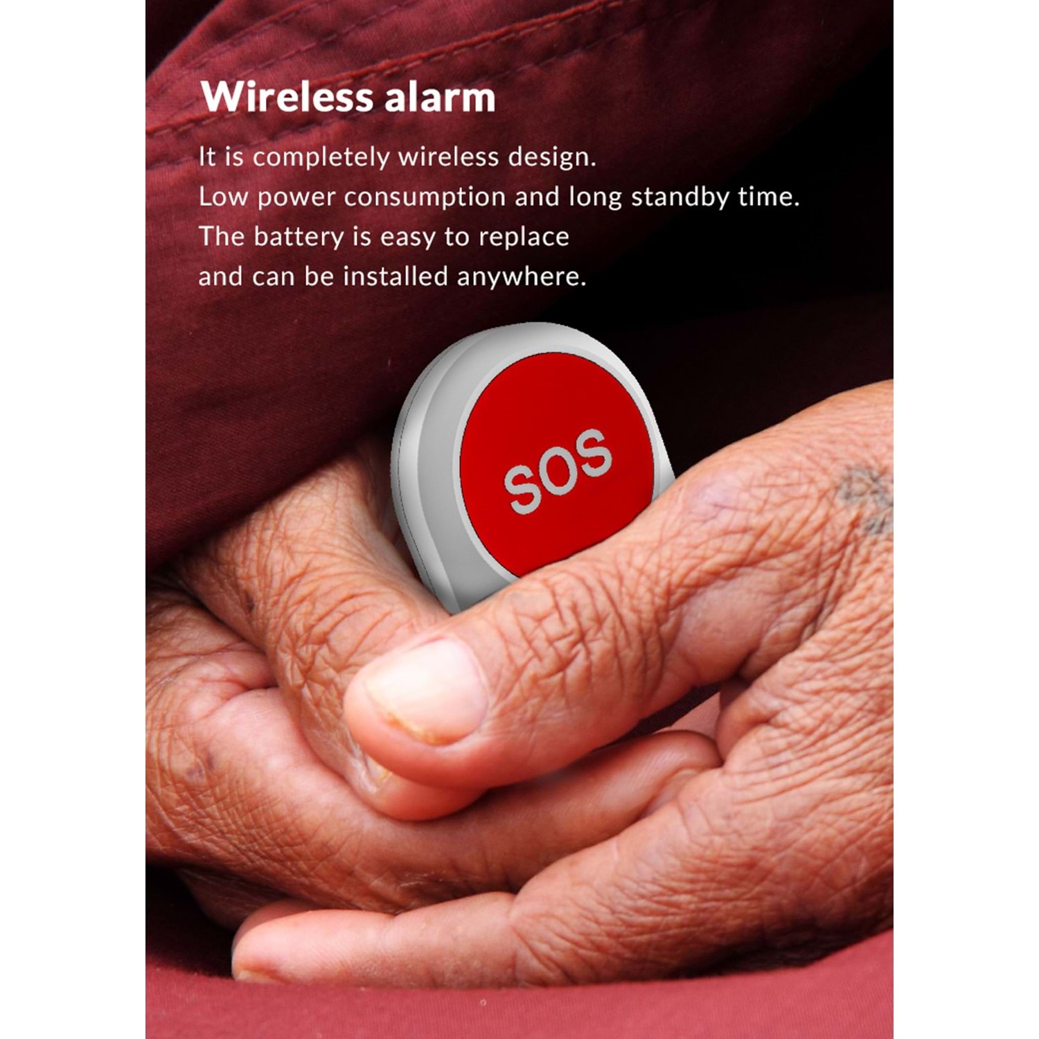 ARD-911 KABLOSUZ PANİK BUTON SOS