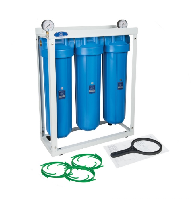 Sistem de filtrare al apei in 3 pași