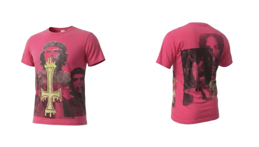 Pink Graphic Cross Tee 2xl 