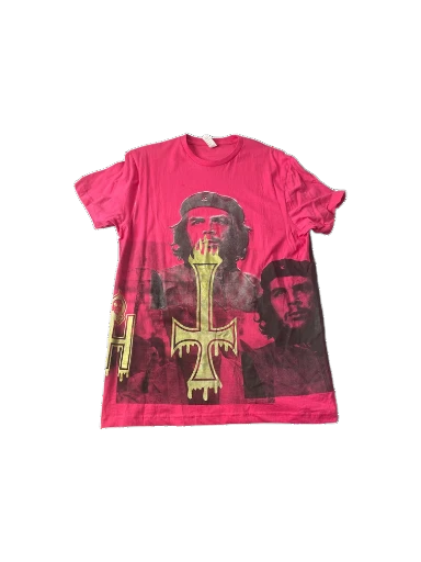 Pink Graphic Cross Tee 2xl 