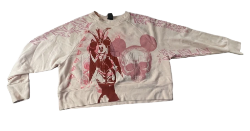 Pink Graphic Crewneck