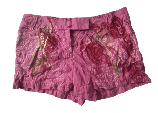 Hot Pink Graphic Shorts