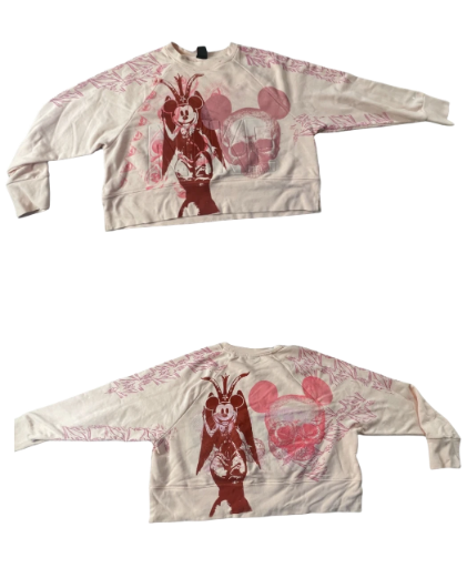 Pink Graphic Crewneck
