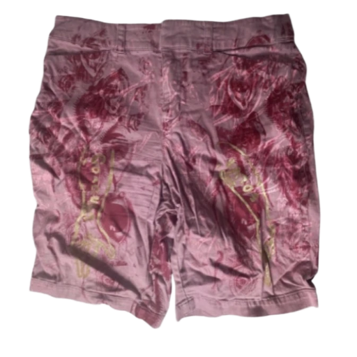 Rose Graphic Shorts