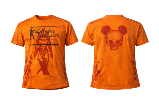 Orange “Zombie Invasion” Tee 