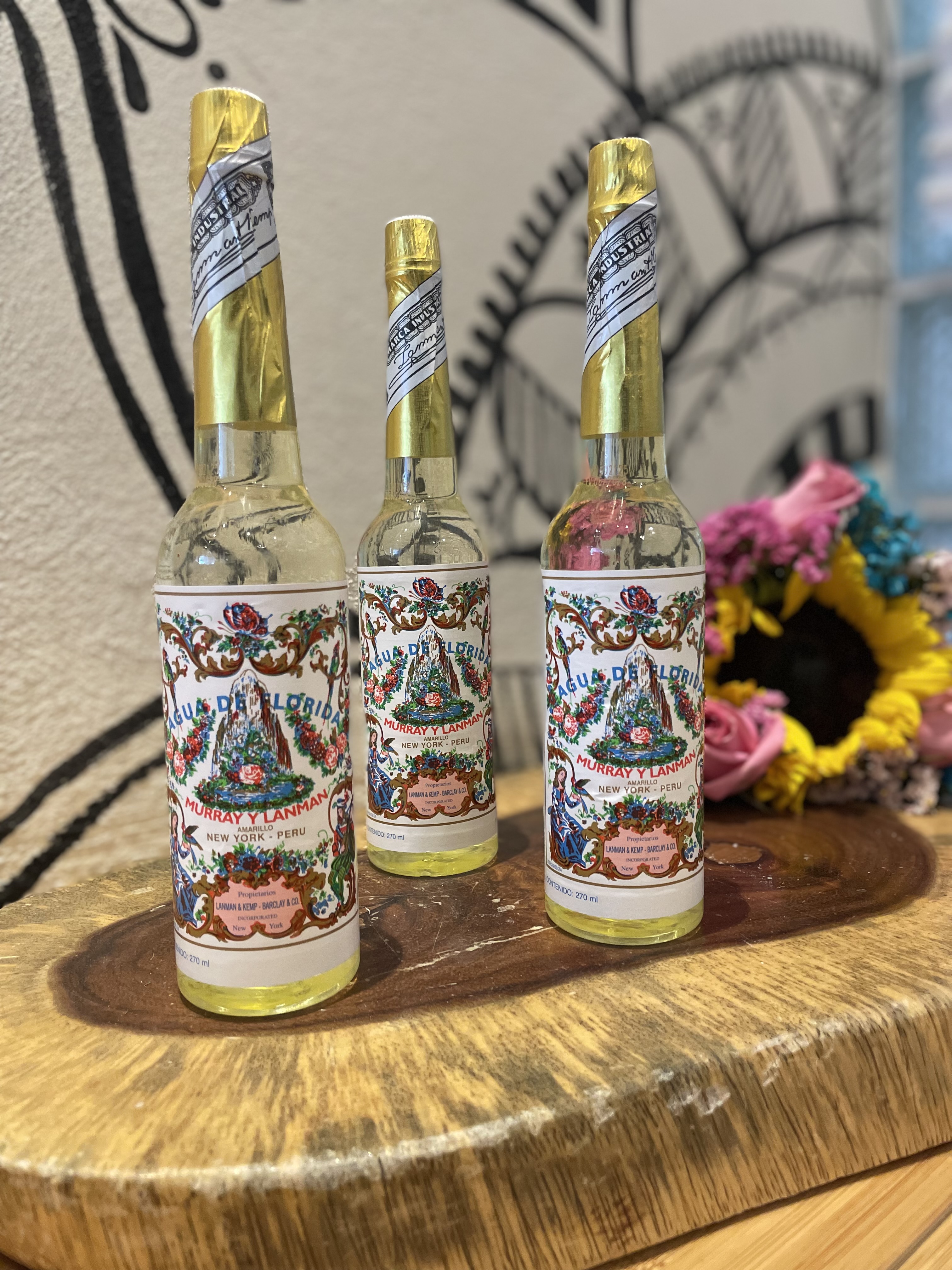 Agua florida Murray & Lanman. New York-Perú