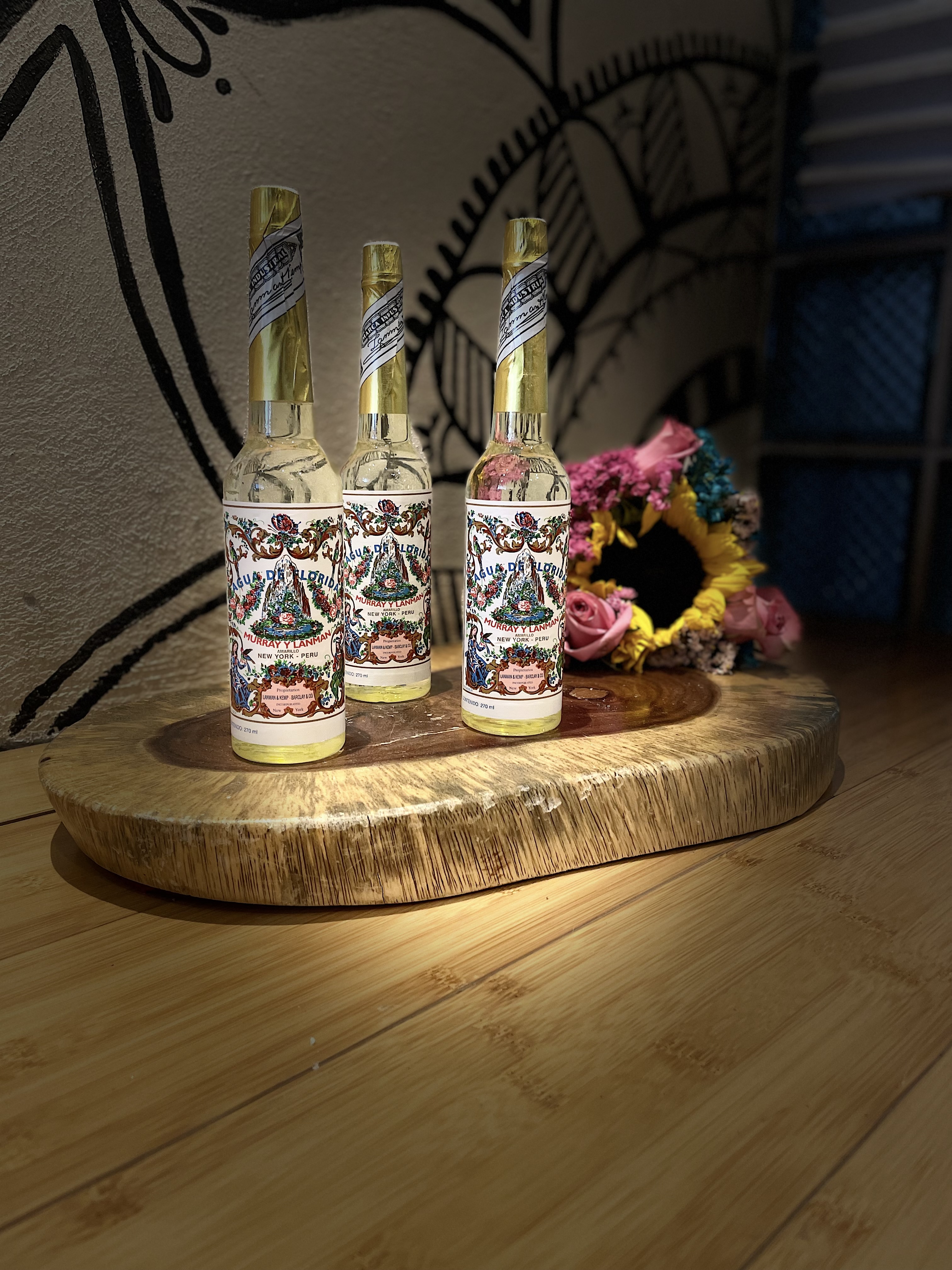 Agua florida Murray & Lanman. New York-Perú