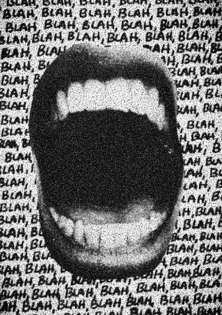 Blah Blah Art sticker