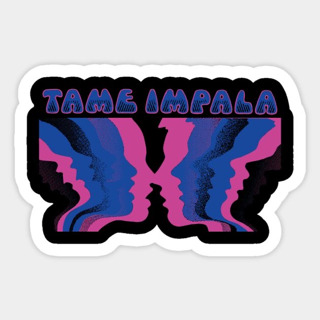 Tame Impala Psychedelic Sticker