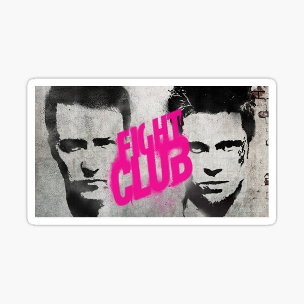 Fight Club Sticker