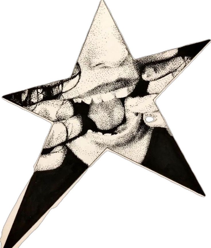 Star-Shaped Modern sticker