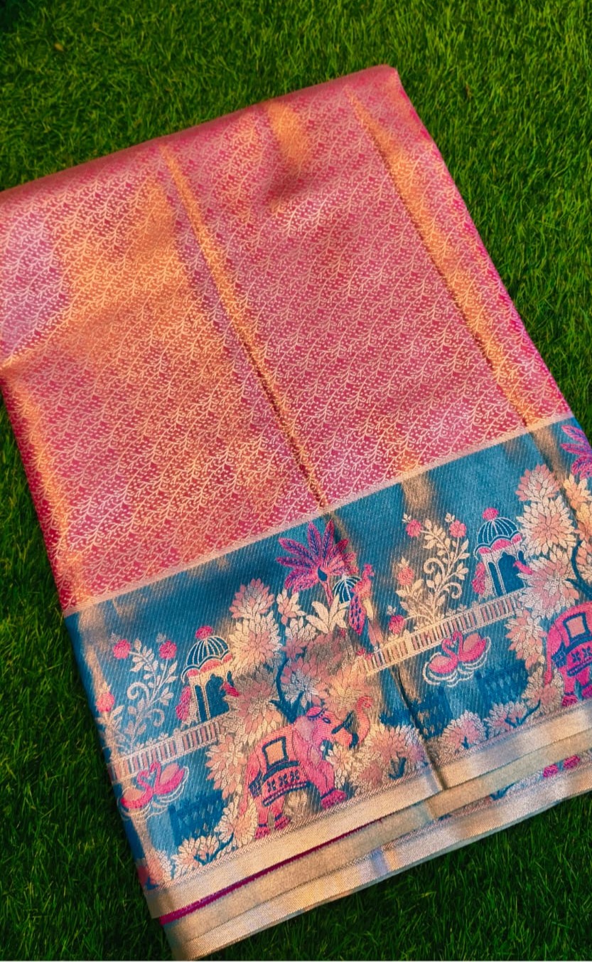 Dharmavaram Wedding Silk Saree Beautiful Bridal Collection