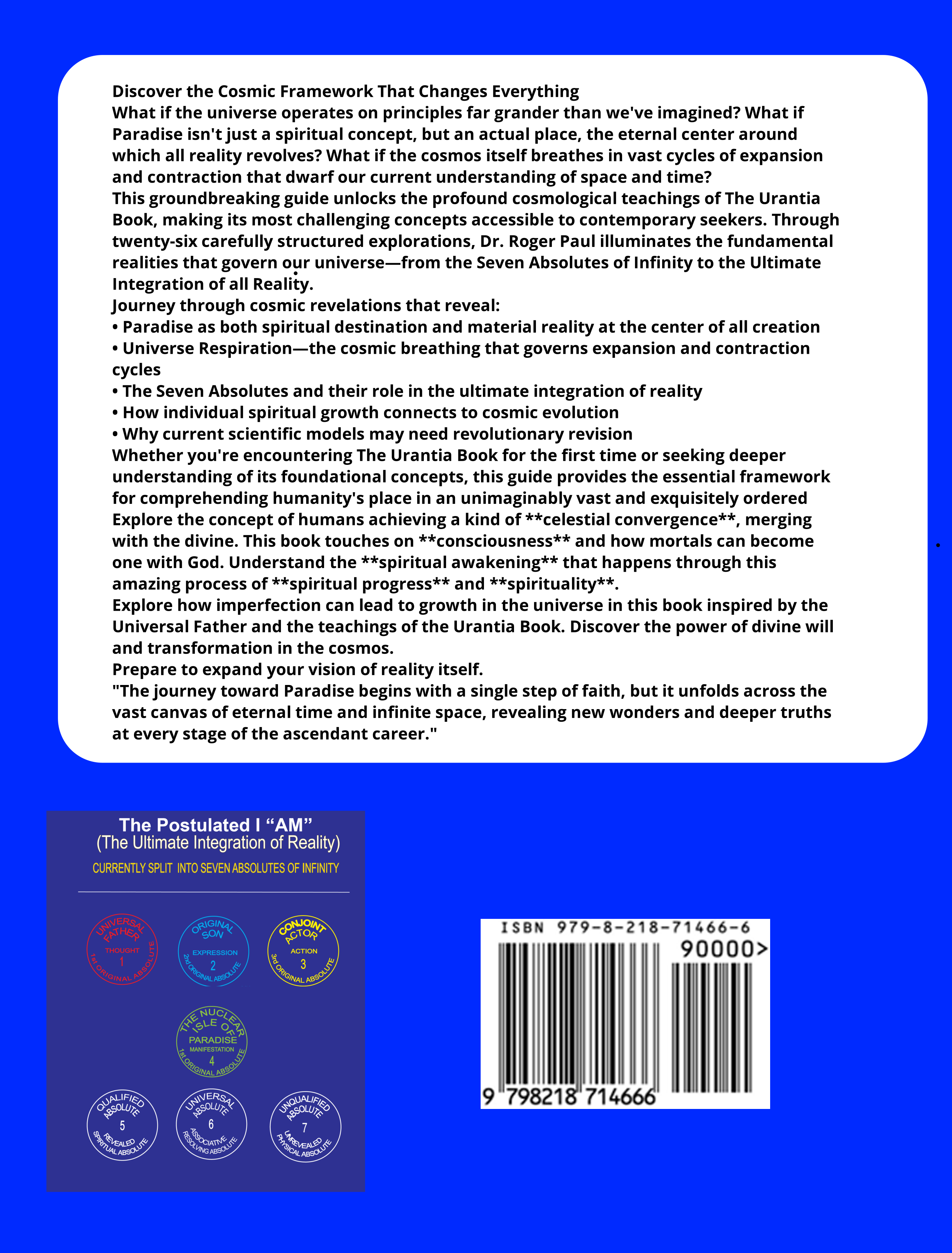 Who Is God? The Origins and Destiny of Universes and Deity from The Urantia Book